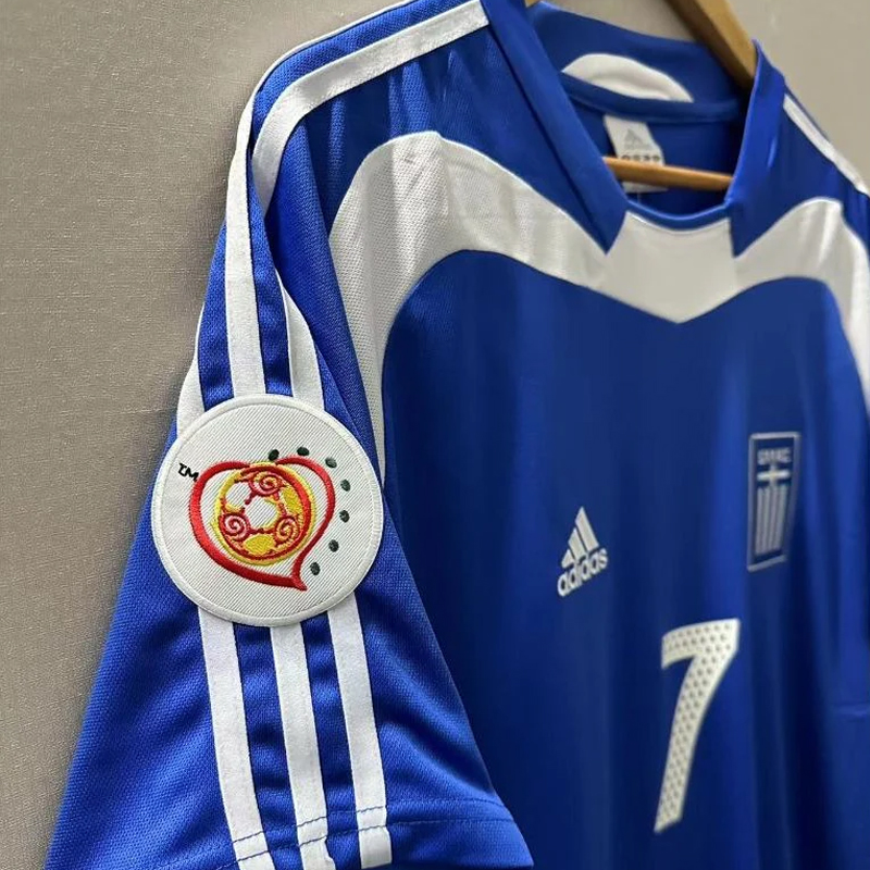 2004 Greece Home Retro Jersey