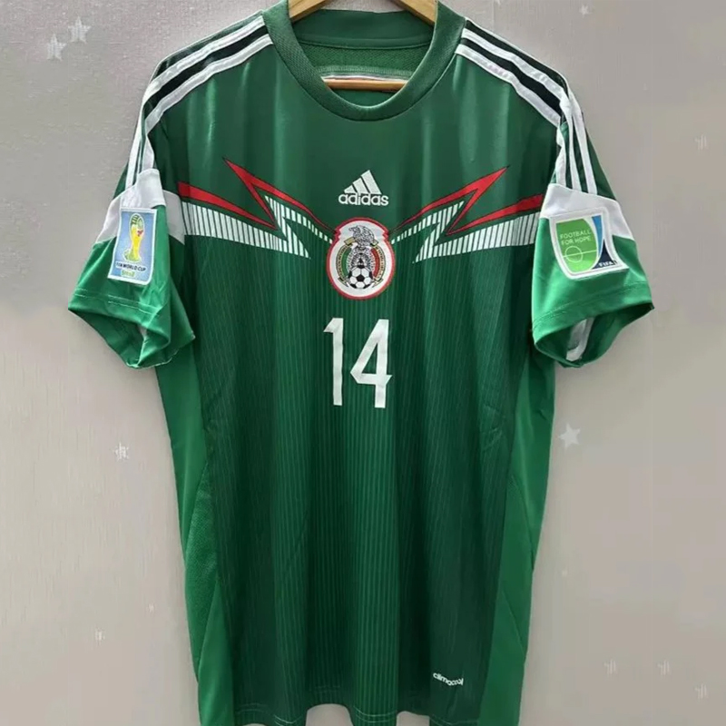 2014 Mexico Retro Home Jersey