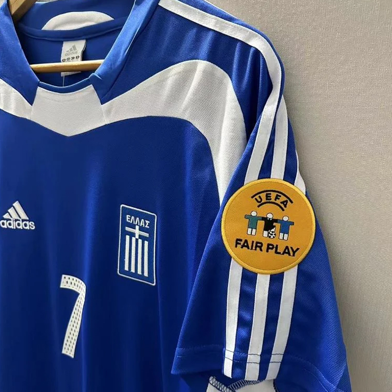 2004 Greece Home Retro Jersey
