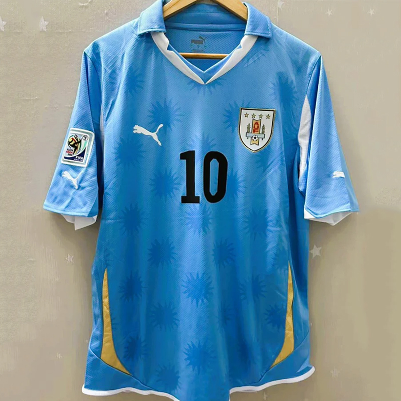 2010-2011 Uruguay Home Retro Jersey