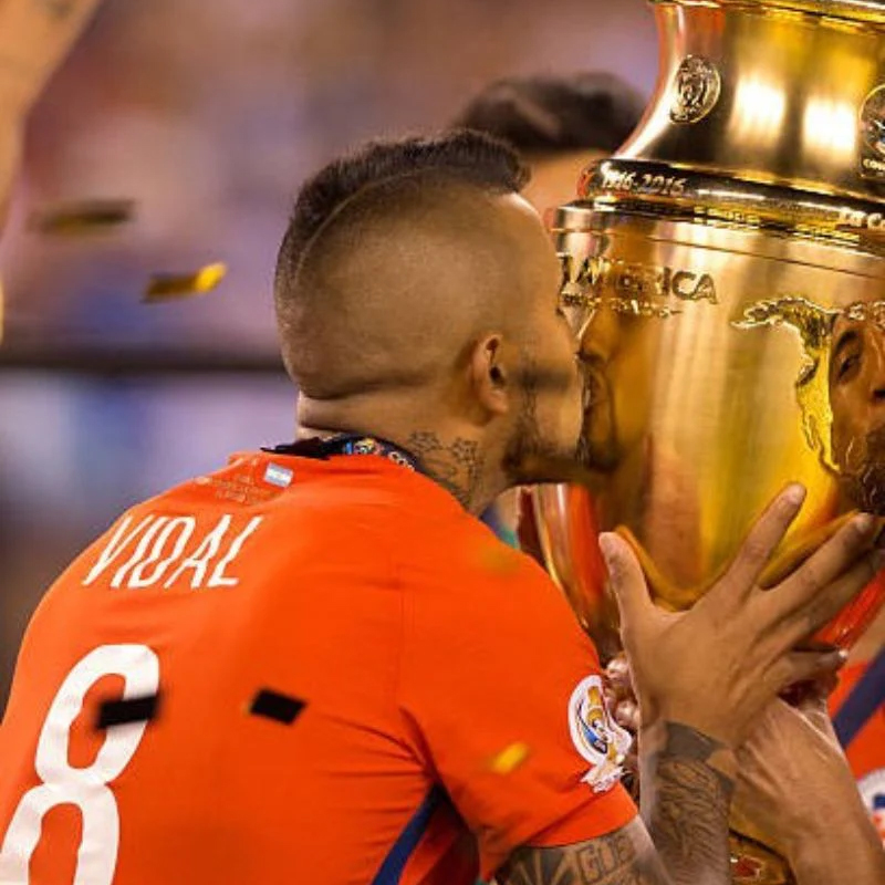 2016 Chile Home Retro Jersey