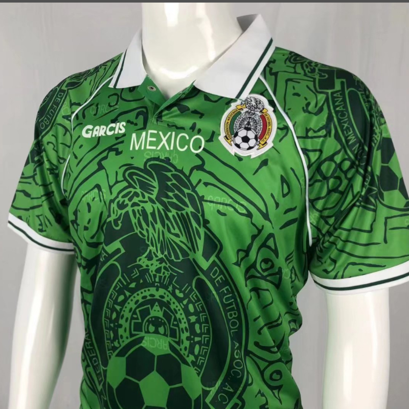 1999 Mexico Retro Home Jersey