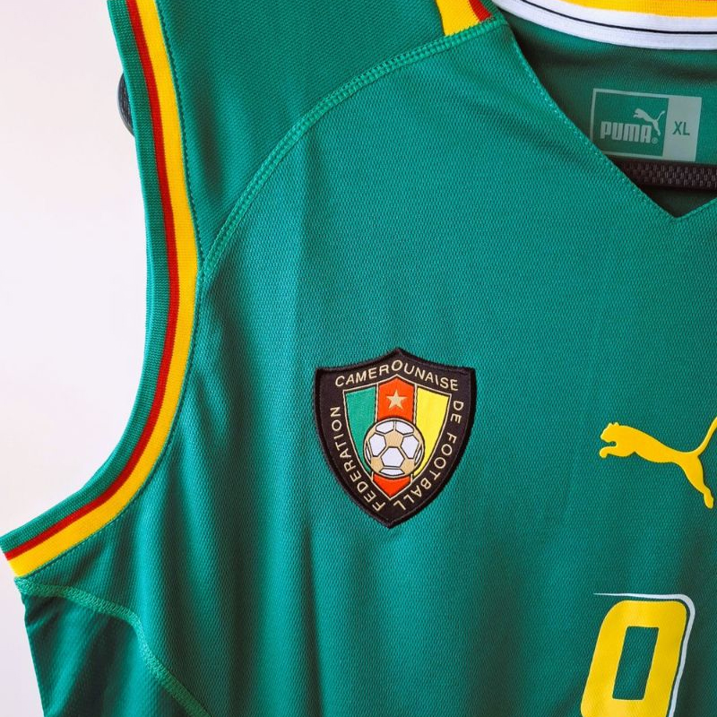 2002-2003 Cameroon Home Retro Vest Jersey