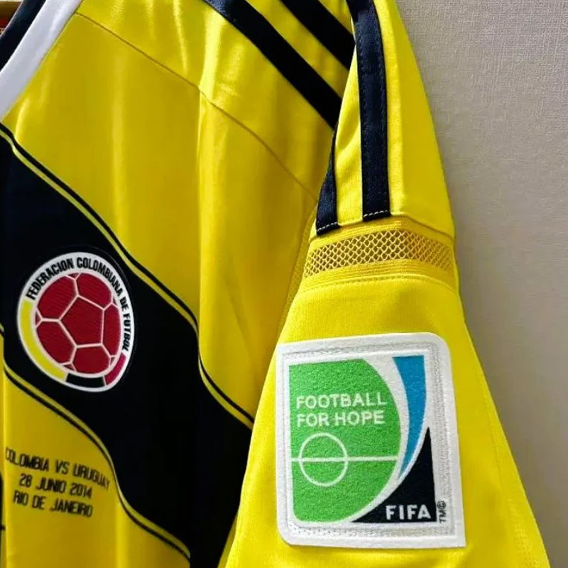2014 Colombia Home Retro Jersey