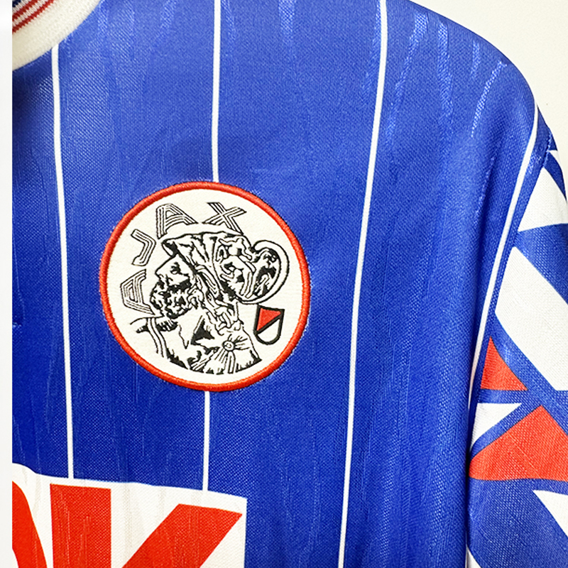 1990 Ajax Away long sleeves Jersey