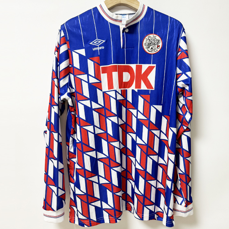 1990 Ajax Away long sleeves Jersey