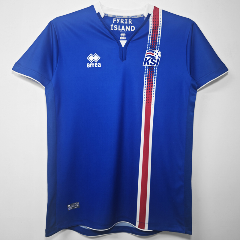 2016 Iceland Home Retro Jersey