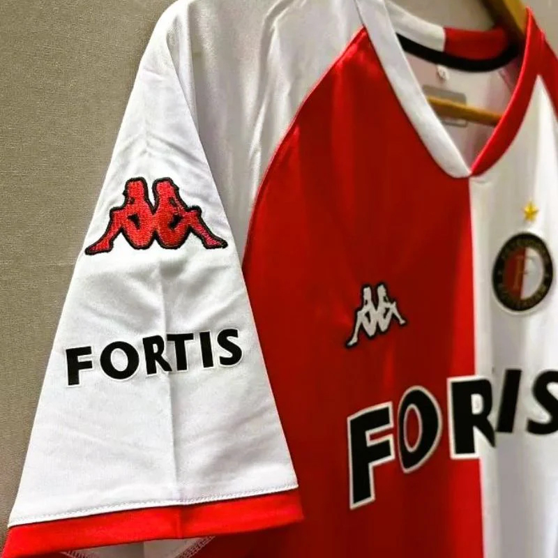 2007-2008 Feyenoord Home Retro Jersey