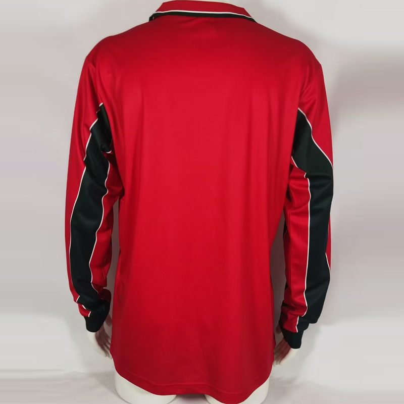 1998 Morocco Home Retro Long sleeves Jersey