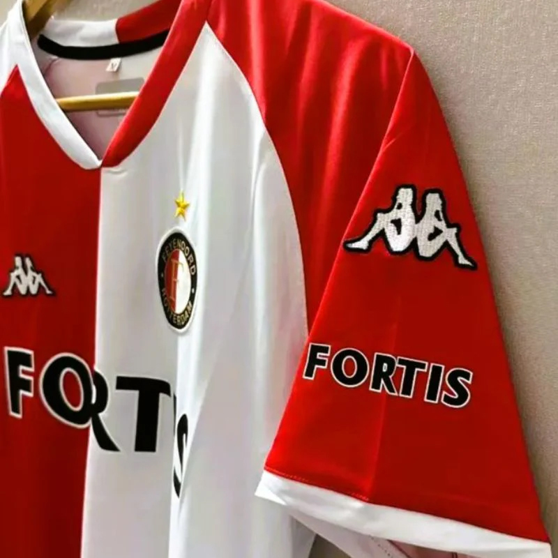 2007-2008 Feyenoord Home Retro Jersey