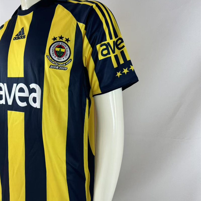 2008-2009 Fenerbahce Home Retro Jersey