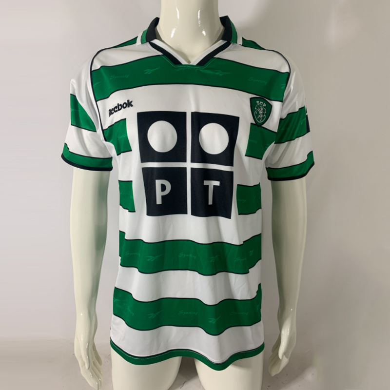 2001-2002 Sporting CP Home Retro Jersey