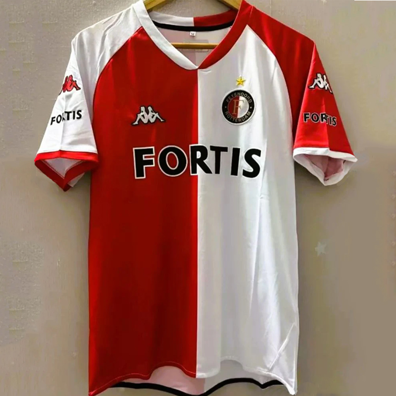 2007-2008 Feyenoord Home Retro Jersey