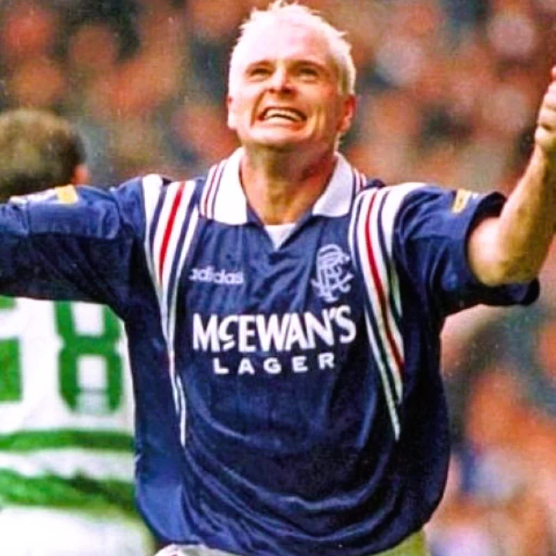 1996-1997 Glasgow Rangers Home Retro Jersey