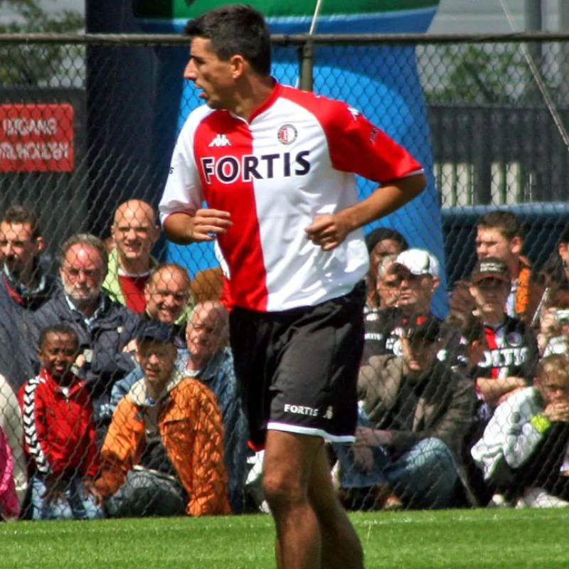 2007-2008 Feyenoord Home Retro Jersey