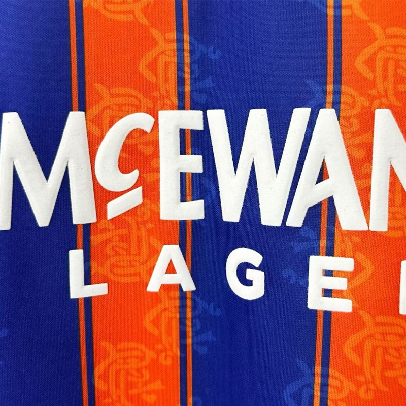 1993-1994 Glasgow Rangers Away