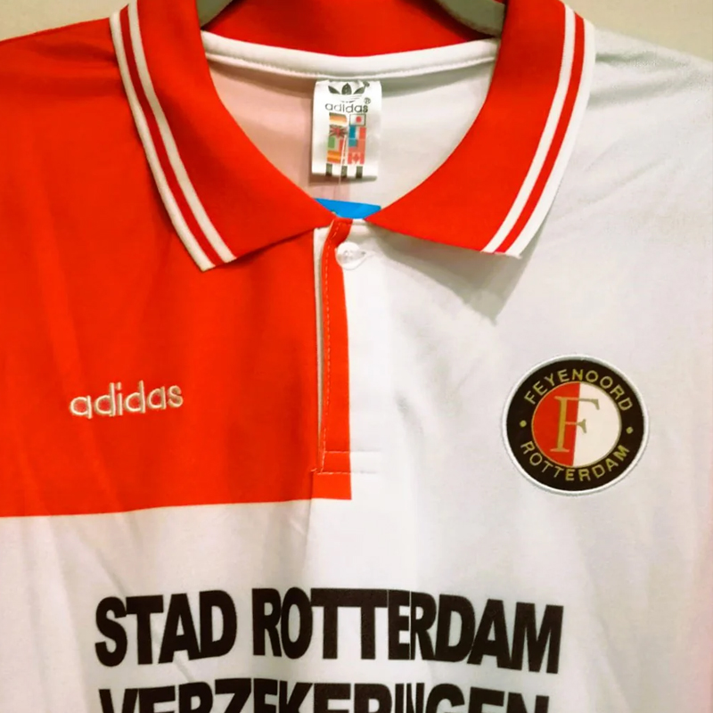 1996-1997 Feyenoord Home Retro Jersey