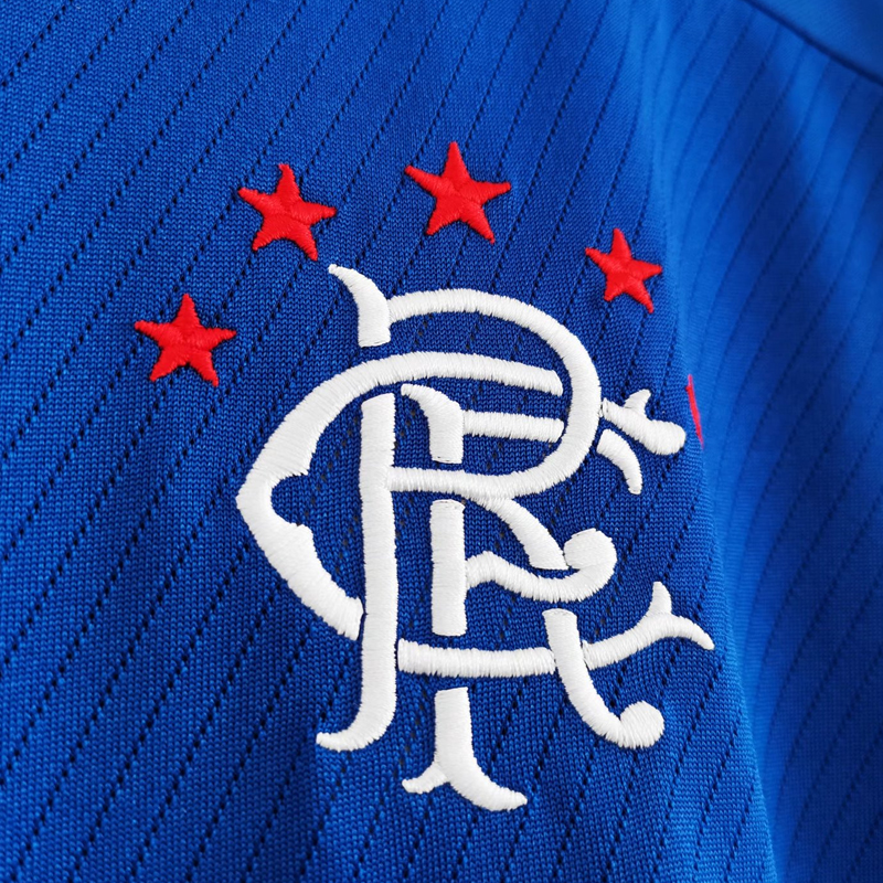 2008-2009 Glasgow Rangers Home Retro Jersey