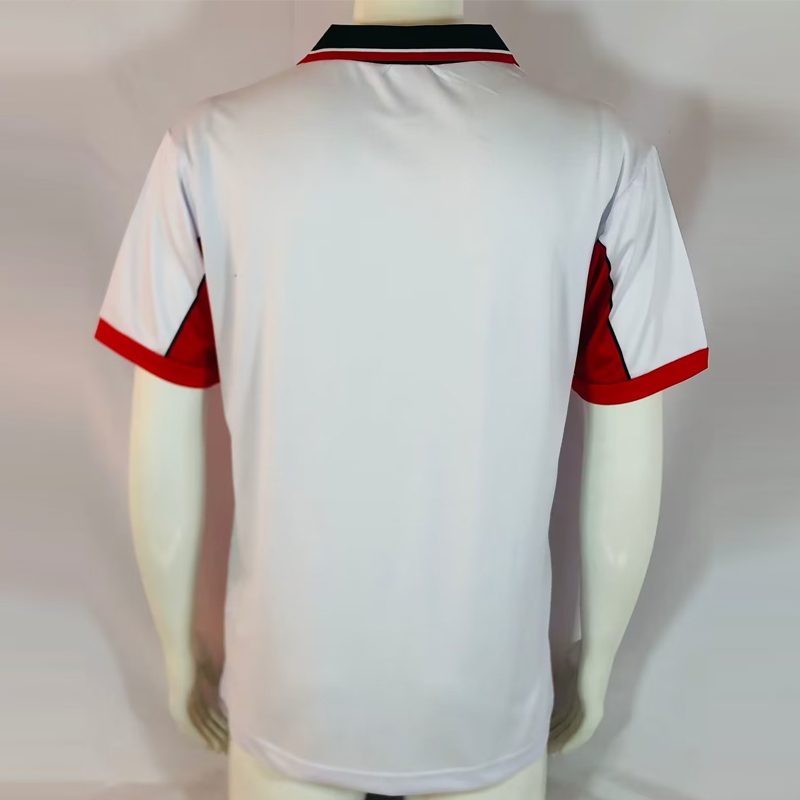 1998 Morocco Away white Retro Jersey