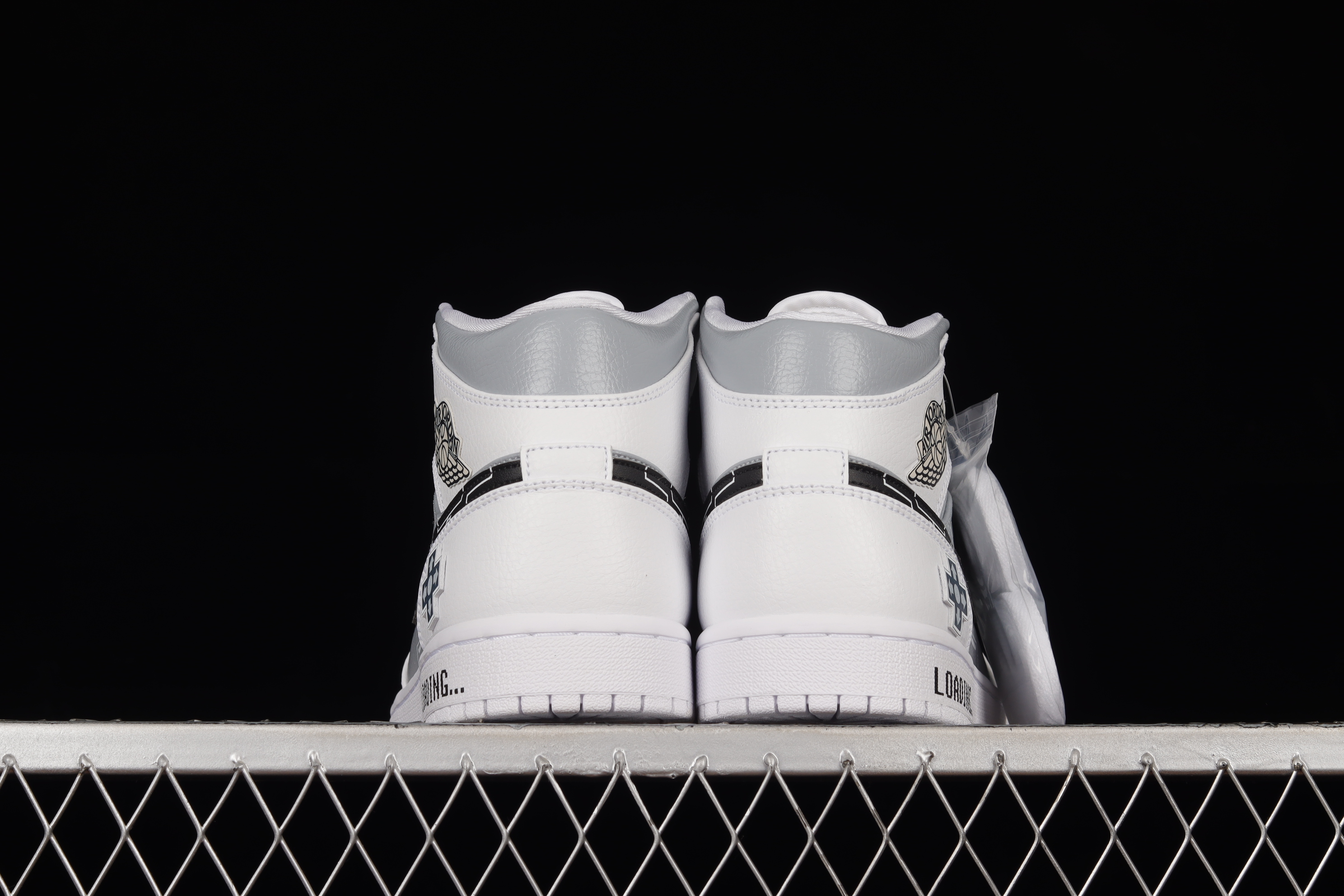 AJ1 Black, White and Grey