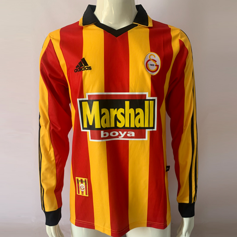 1999-2000 Galatasaray Home Retro Long sleeves Jersey