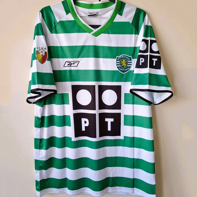 2003-2004 Sporting CP Home Retro Jersey