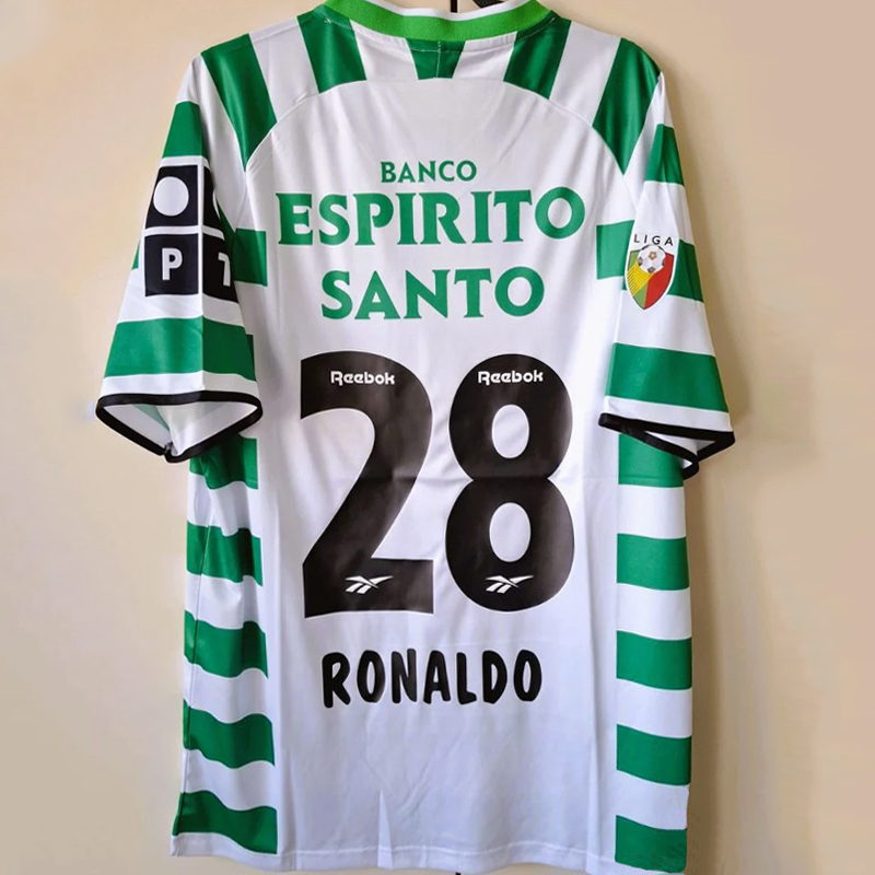 2003-2004 Sporting CP Home Retro Jersey