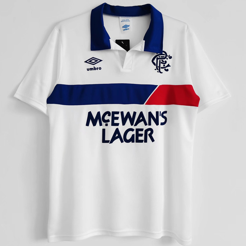 1993-1994 Glasgow Rangers Away Retro Jersey