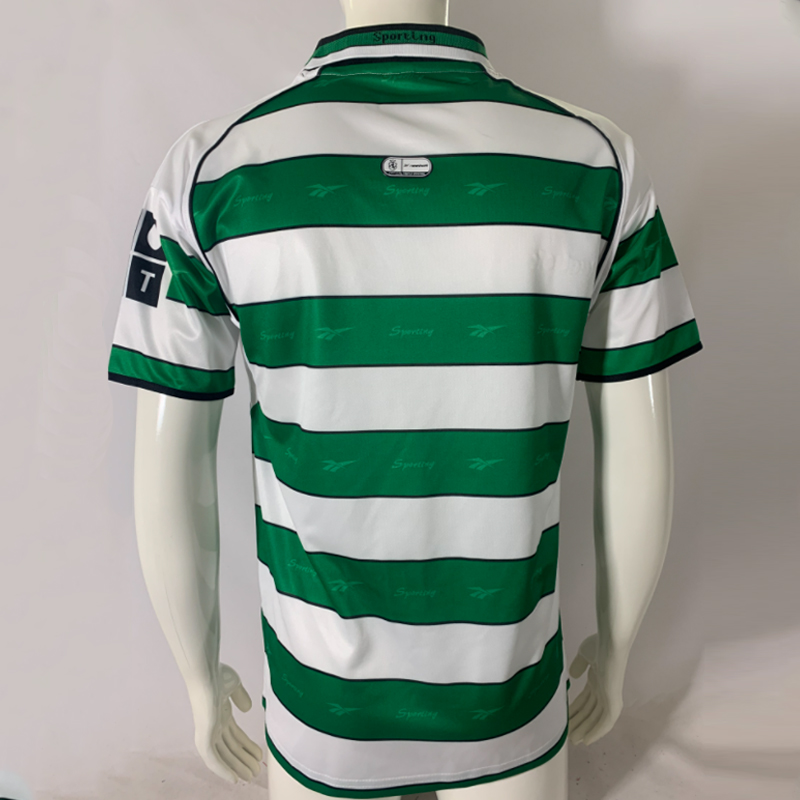 2001-2002 Sporting CP Home Retro Jersey