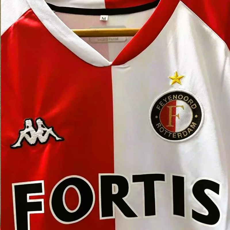 2007-2008 Feyenoord Home Retro Jersey