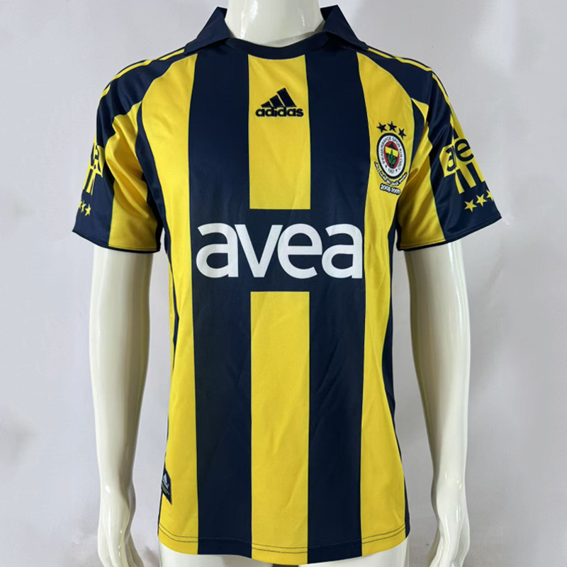 2008-2009 Fenerbahce Home Retro Jersey