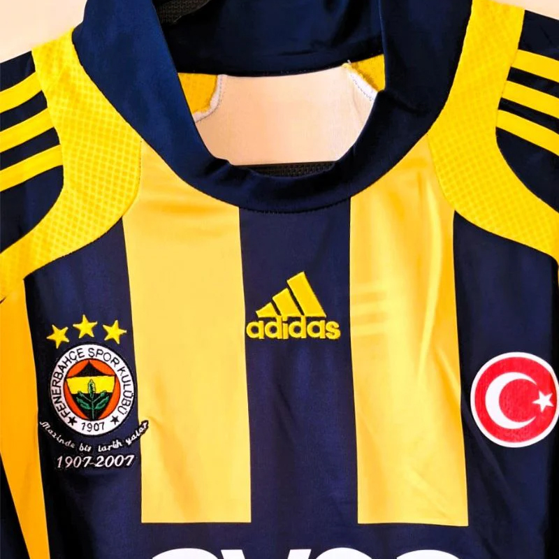 2007-2008 Fenerbahce Home Retro Jersey