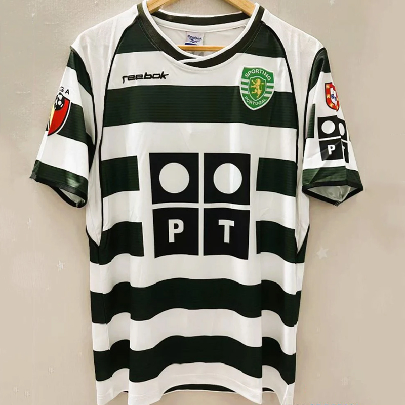 2002-2003 Sporting CP Home Retro Jersey