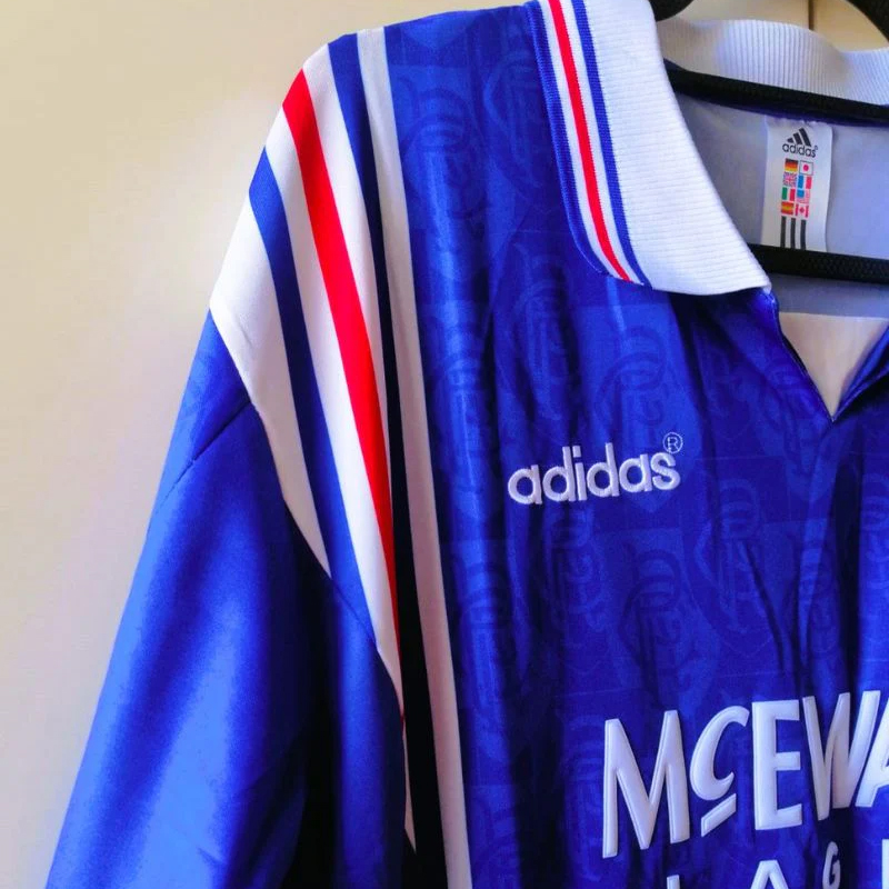 1996-1997 Glasgow Rangers Home Retro Jersey