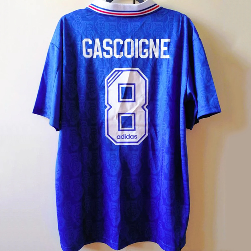 1996-1997 Glasgow Rangers Home Retro Jersey
