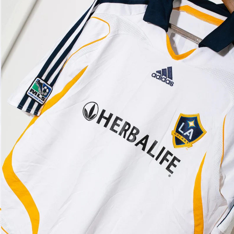 2007-2008 La Galaxy Home Retro Jersey