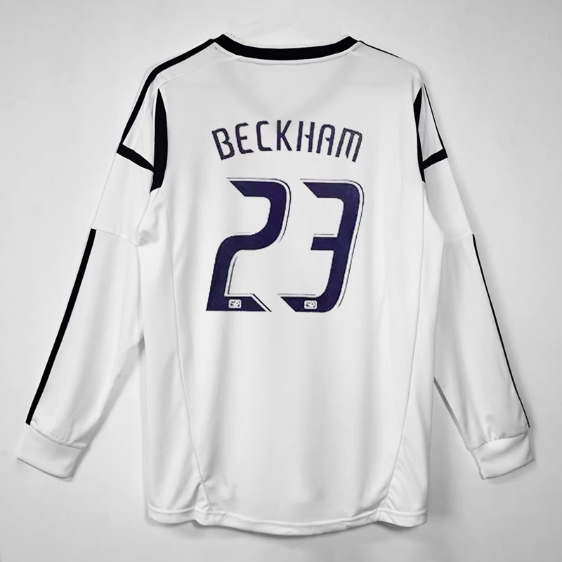 2012 La Galaxy Home Retro Long sleeves Jersey