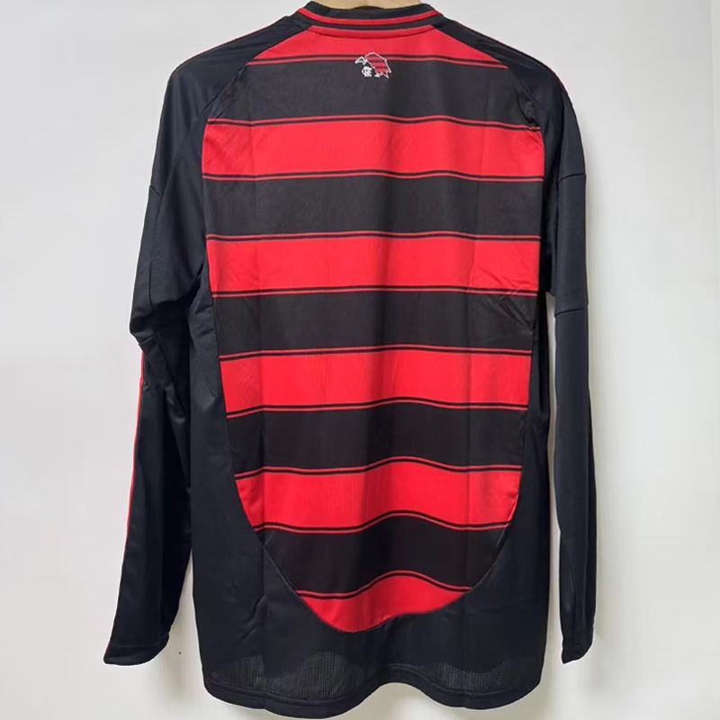 2025-2026 CR Flamengo (RJ) Home Long sleeves Jersey
