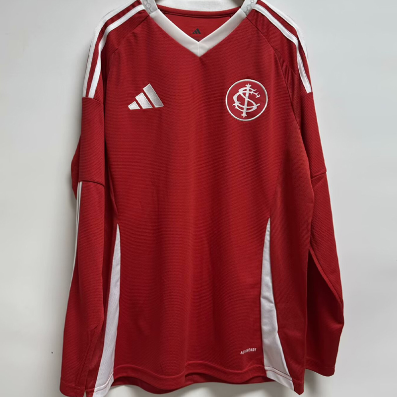 2025-2026 Internacional (RS) Home Long sleeves Jersey