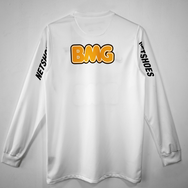 2013 Santos Home Retro Long sleeves Jersey