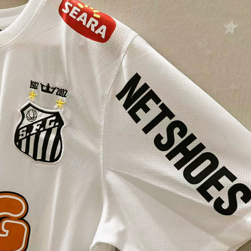 2012-2013 Santos Home Retro Jersey