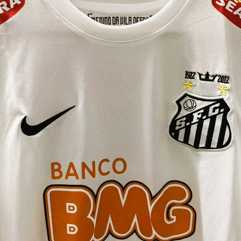2012-2013 Santos Home Retro Jersey