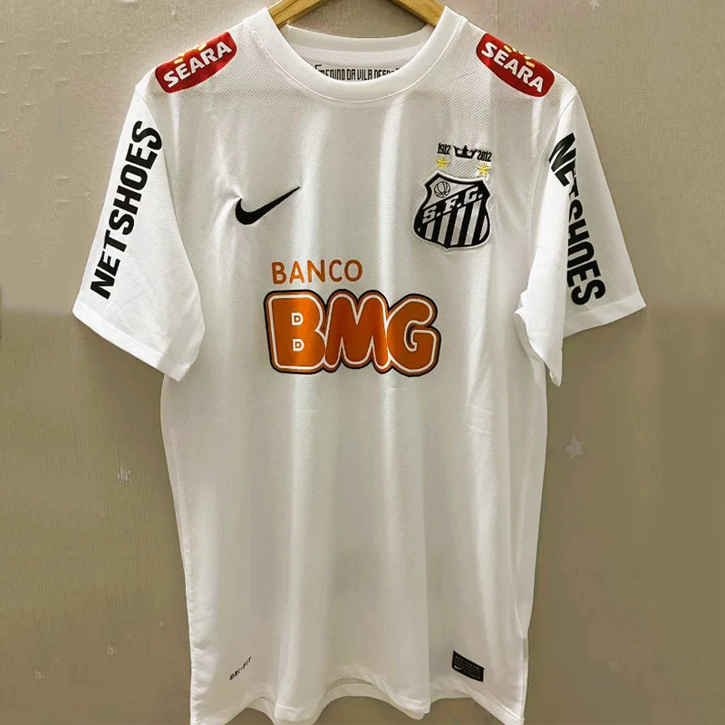 2012-2013 Santos Home Retro Jersey