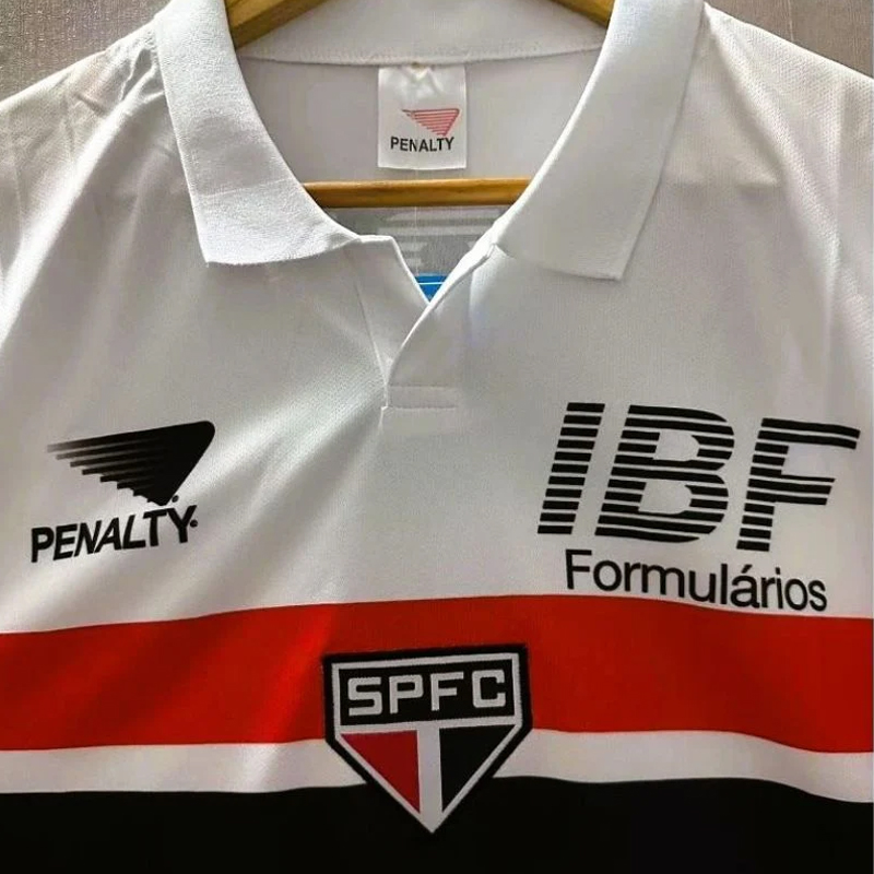 1991-1992 Sao Paulo Home Retro Jersey