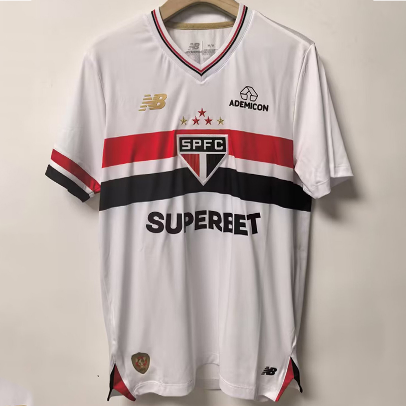 2025-2026 Sao Paulo Home Jersey