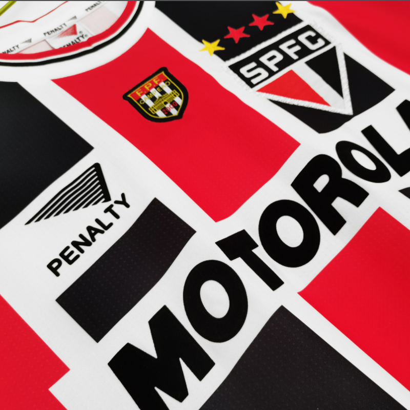 2000-2001  Sao Paulo Away Retro Jersey