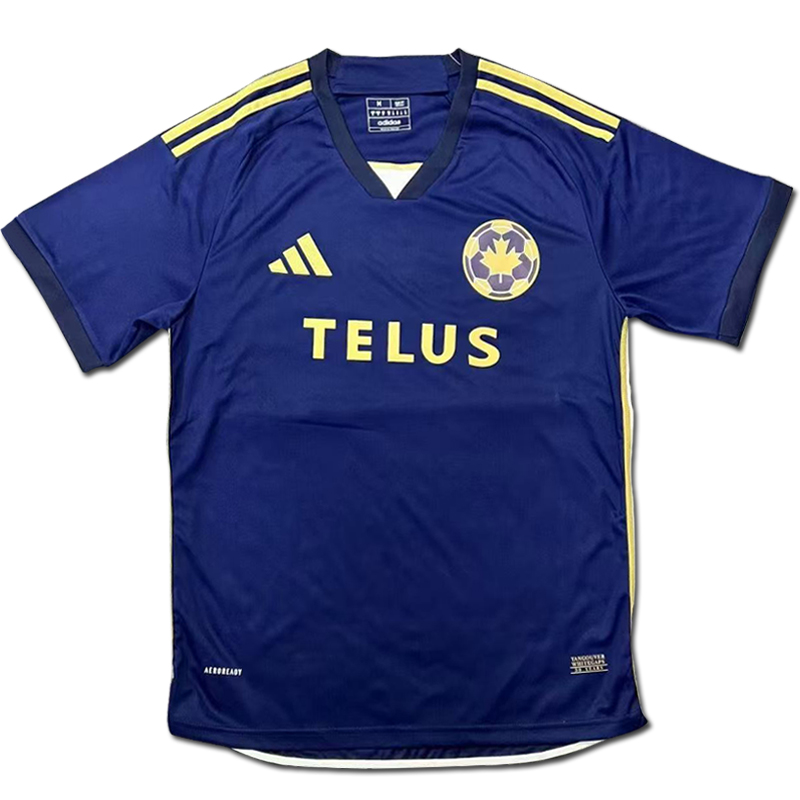 2025-2026 Vancouver White Waves Away  Jersey