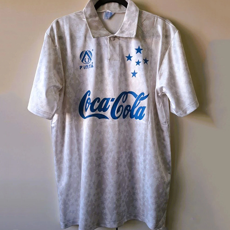 1993-1994 Cruzeiro (MG) Away Retro Jersey