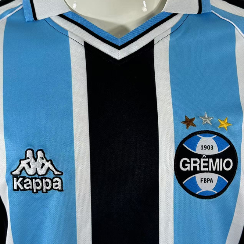 2001-2002 Gremio (RS) Home Retro Jersey