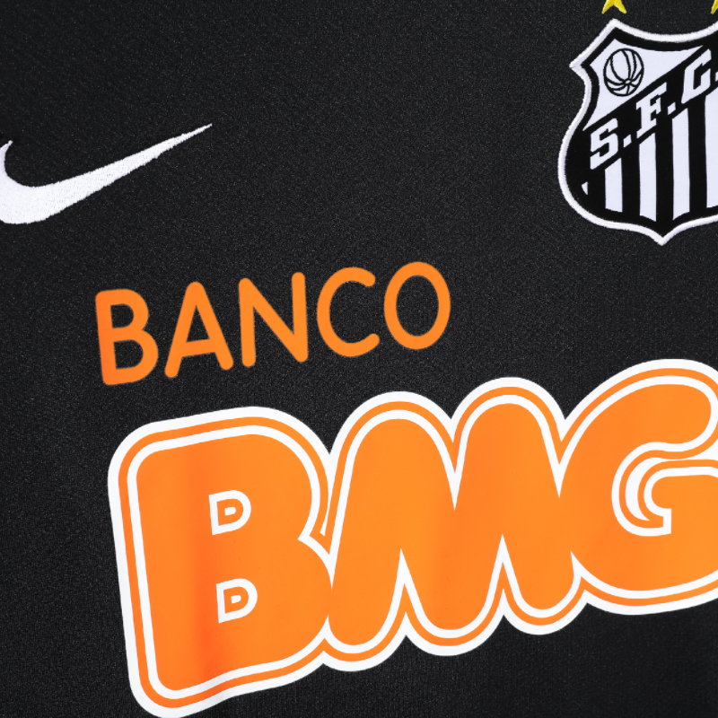 2012-2013 Santos black Retro Jersey